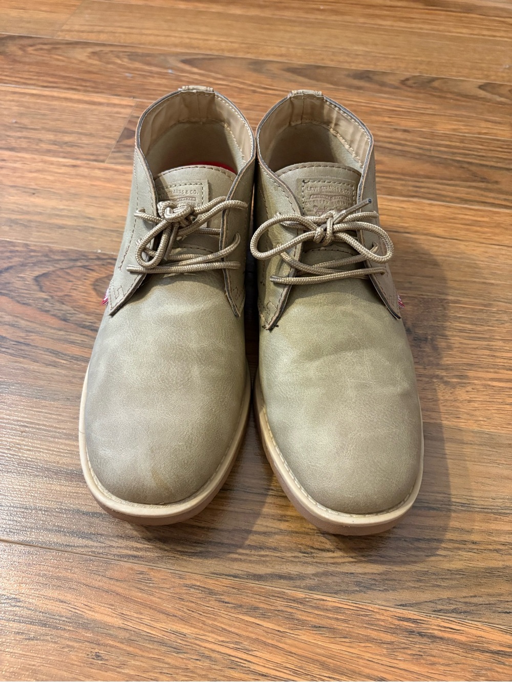 Levi's Men's Tan Chukka Boots - Lace-Up Casual